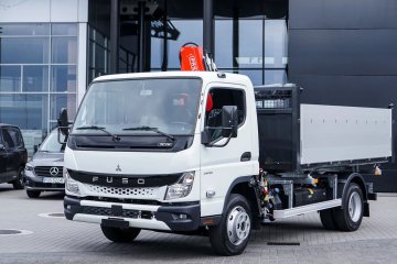 Fuso Canter 7C18 3500kg ładowność Fassi M40 wywrot 3stronny